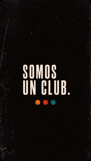Somos un club.